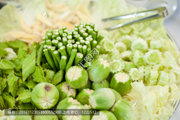 蔬菜。