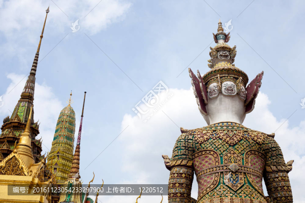 泰國巨人和寺廟