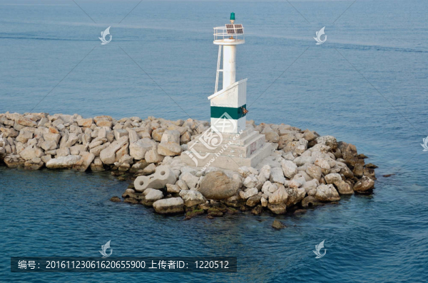 碼頭的燈塔