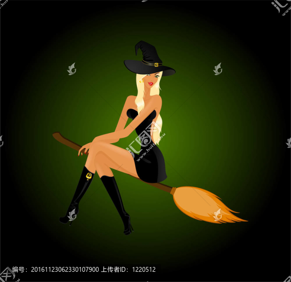 美麗的性女巫和南瓜