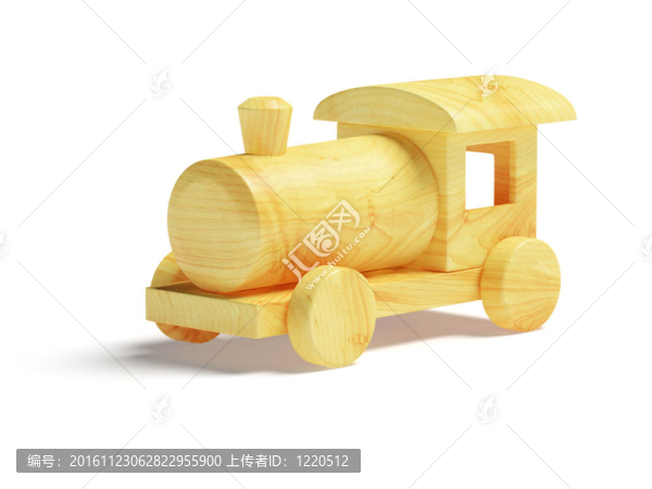 木制玩具火車