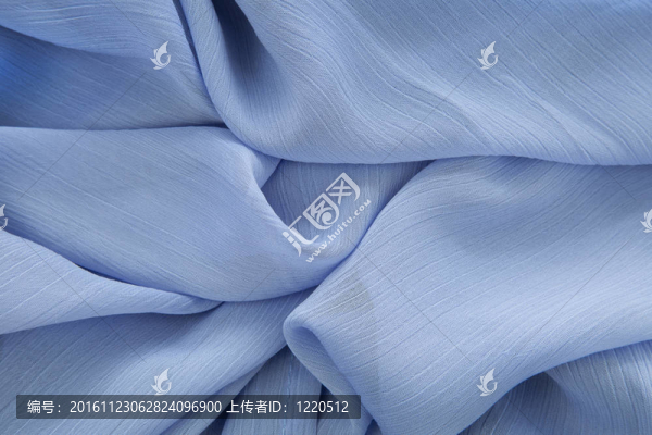 藍(lán)色的布