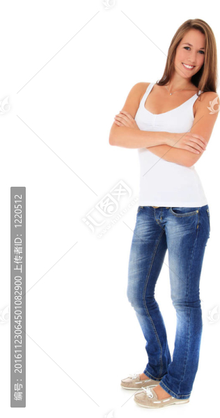 年輕的女人
