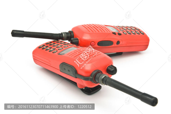 紅色的無線電通信