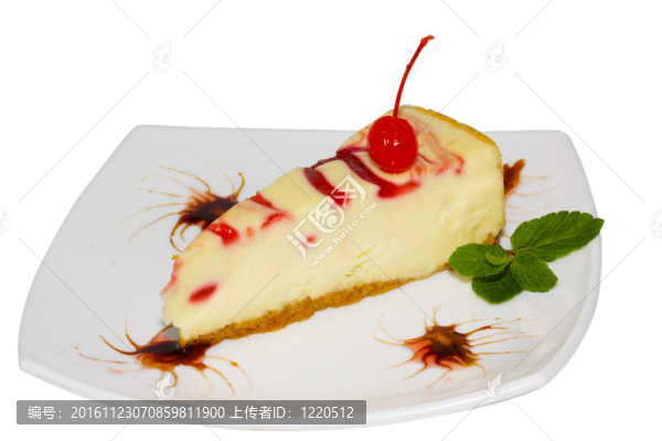 甜點-綠色薄荷芝士蛋糕