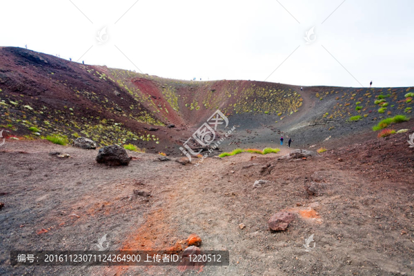 Silvestri火山埃特納火山；西西里島；意大利