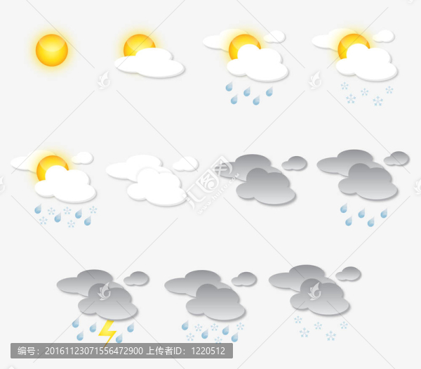 天氣圖標(biāo)