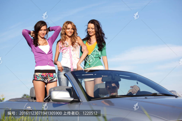 快樂的敞篷車