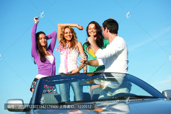 快樂的敞篷車