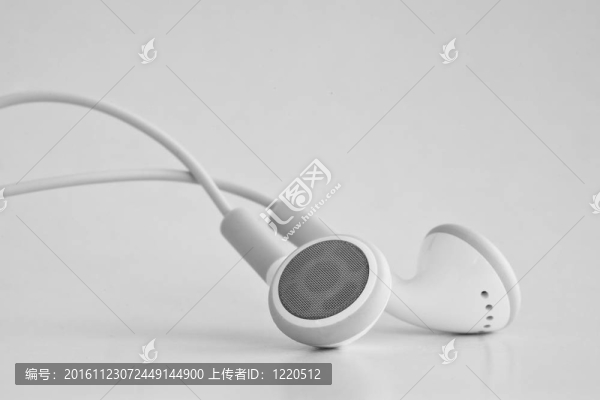 耳機白色