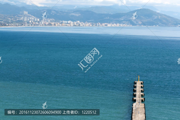 碼頭到大海