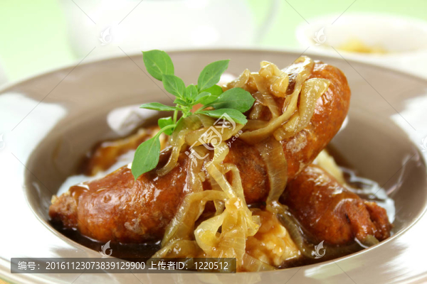 香腸和土豆泥