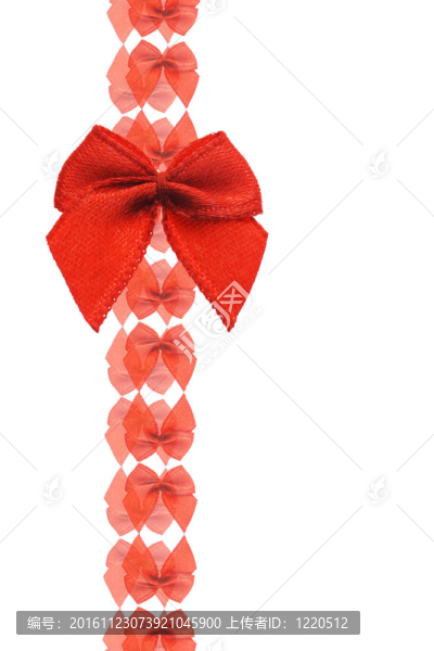 裝飾迷你紅蝴蝶結(jié)