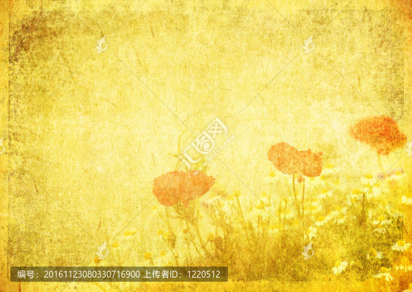 垃圾花的背景與文本或圖像空間