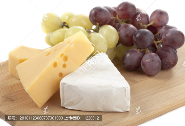 奶酪和葡萄