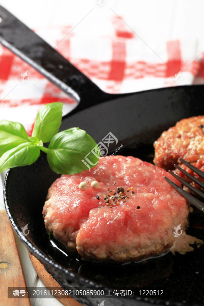 煎肉餅
