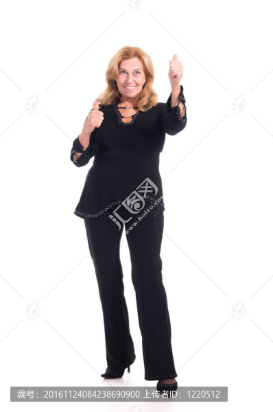 老年婦女的肖像