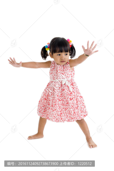 可愛的小女孩