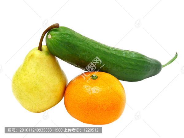 一個Tangerine夜店和一個梨黃瓜