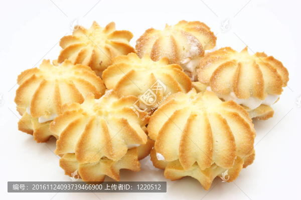 餅干；