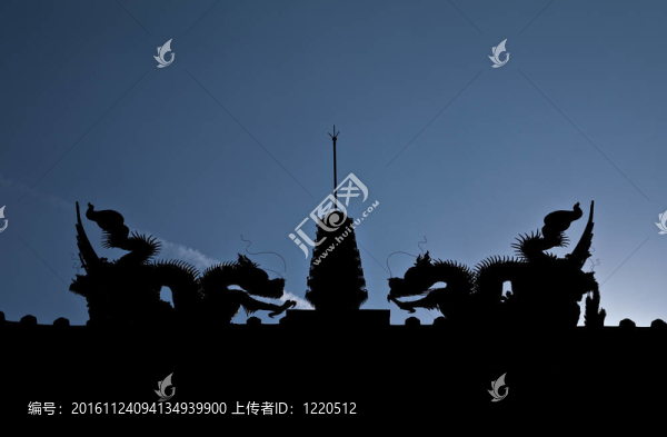 中華寺的龍