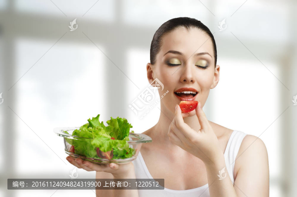 吃健康的食物