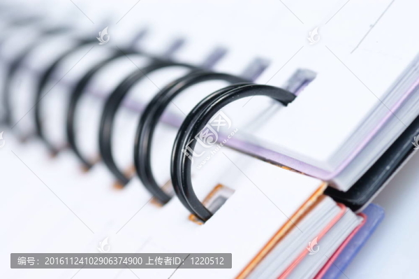筆記本；螺旋記事本宏