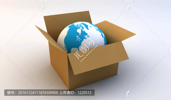 世界在一個(gè)紙板箱