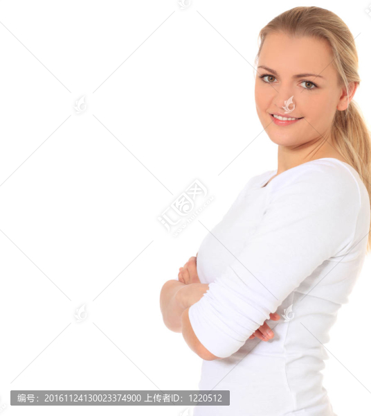 漂亮的金發(fā)女人