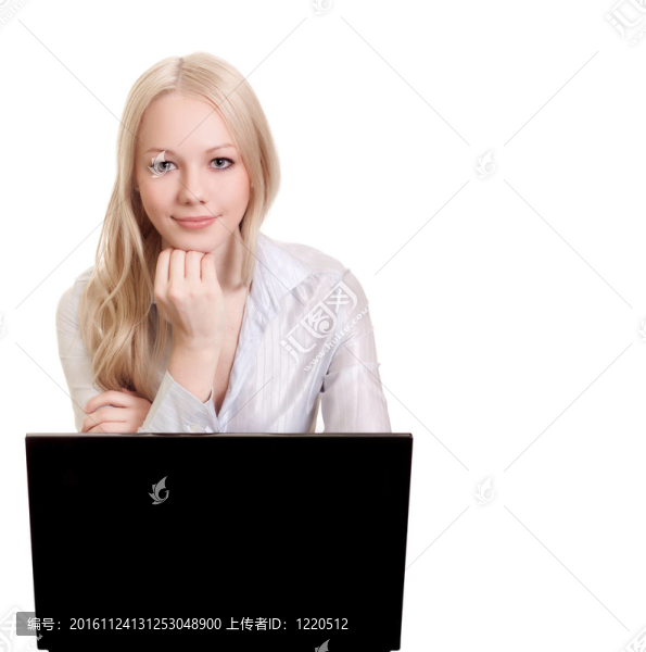 年輕的商人；秘書或?qū)W生筆記本；分隔開的