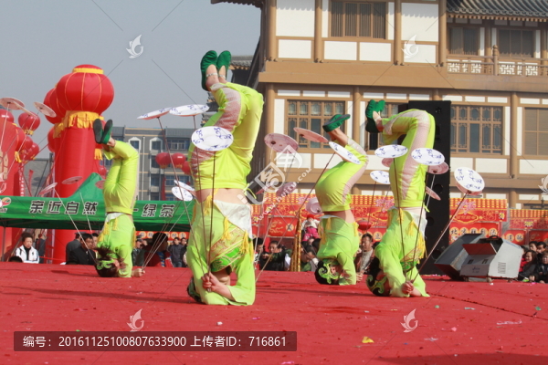 雜技,廟會表演