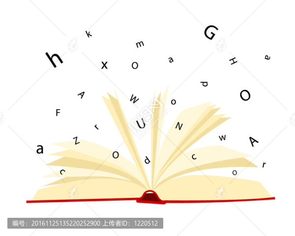 打開書和信件