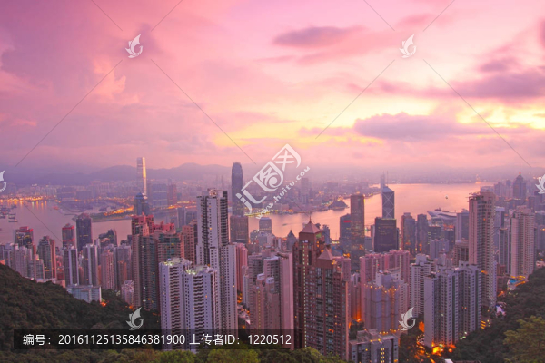 香港的日出