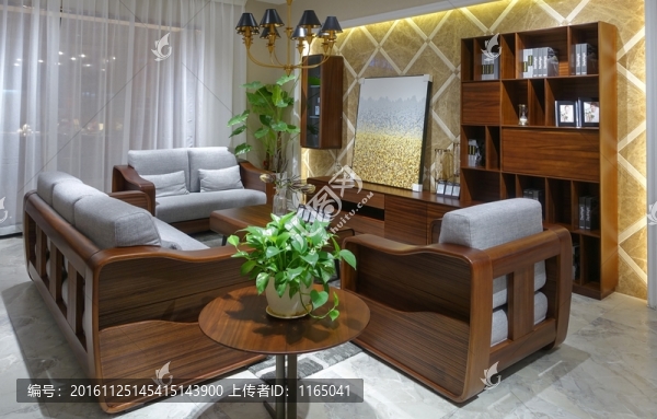 實(shí)木客廳家具