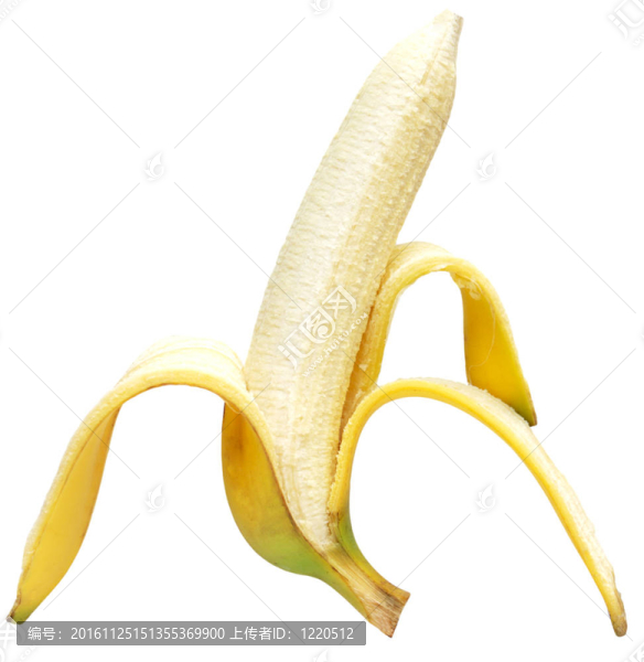 單一的香蕉