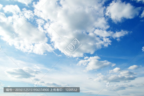 藍(lán)色的天空