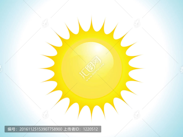 摘要向量的太陽(yáng)