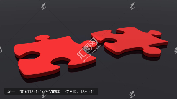 拼圖紅色