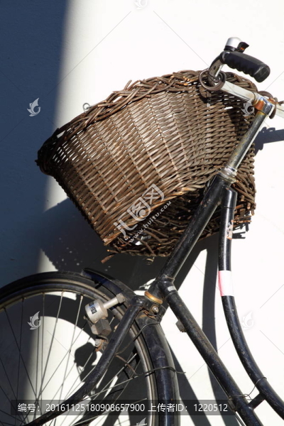 阿姆斯特丹；運(yùn)河和自行車。荷蘭。