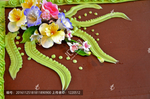 花蛋糕裝飾