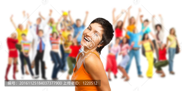 幸福的女人。