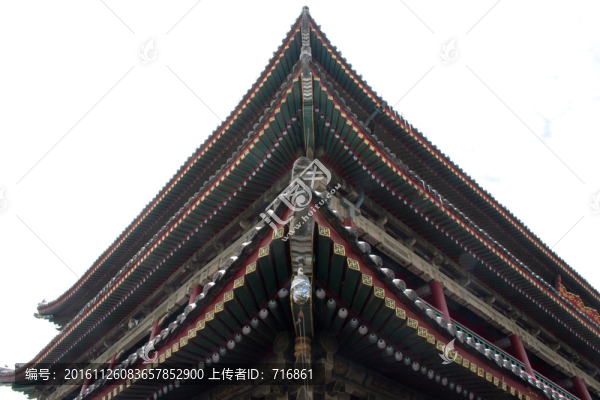 飛檐翹角,西安鼓樓