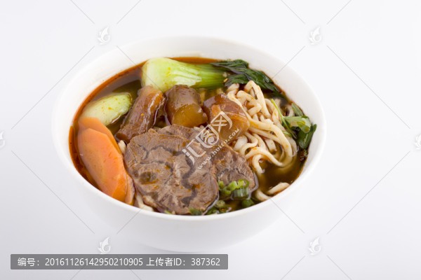 牛二寶面或半筋半肉面