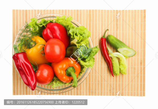 新鮮蔬菜早餐