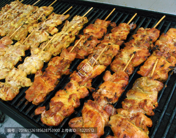 烤雞肉串