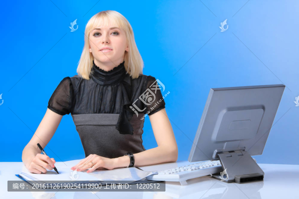 業(yè)務(wù)的女孩