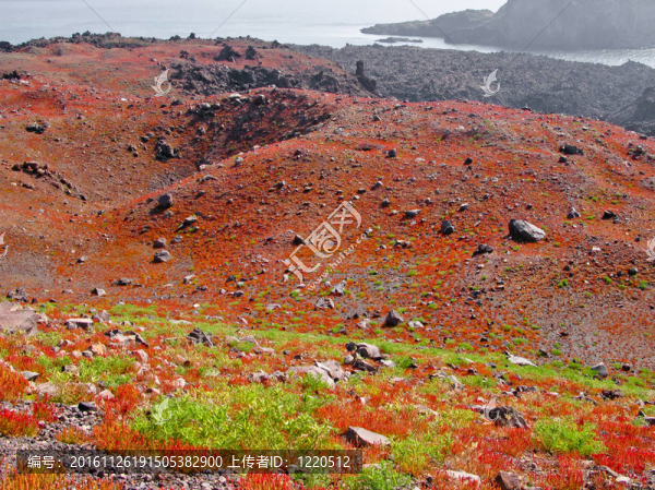 圣托里尼Thirasia島火山