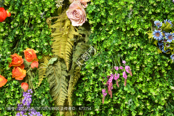 綠植墻