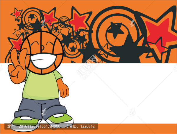 籃球小子卡通background8