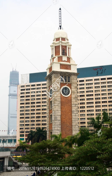 九龍的鐘塔；香港